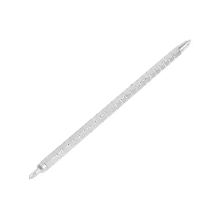 Сменное жало для отвертки ТУНДРА, CrV, двухстороннее, PZ0 - PZ1, 160 мм