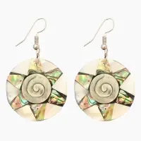 Серьги «Морское сокровище», 5×3 см, ракушка Серьги «Морское сокровище», 5×3 см, ракушка