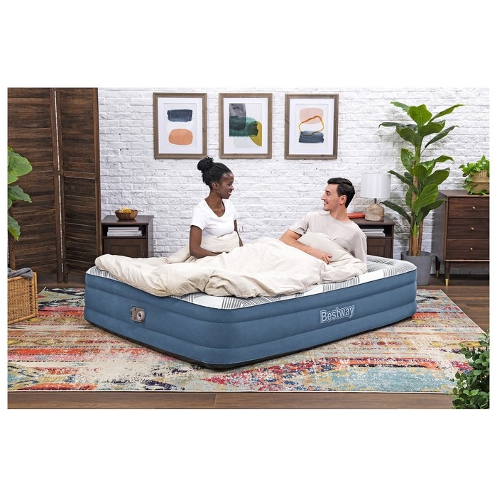 Кровать надувная Queen 203 х 152 х 36 см со встроенным электронасосом  6712Y   929862 Кровать надувная Queen 203 х 152 х 36 см со встроенным электронасосом  6712Y   929862