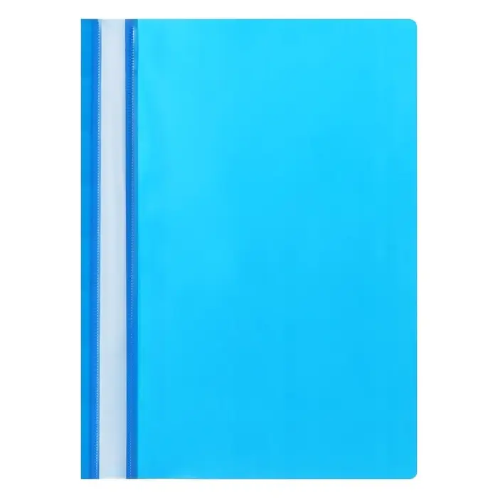 Набор папок- скоросшивателей Calligrata, А4, 180 мкм, с прозрачным верхом, 10 штук, микс