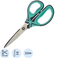 Ножницы BrunoVisconti PROFYCUT 21 см с защитным чехлом 60-0052