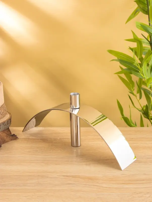 Подсвечник "Блеск" 32х6х13 см, нерж. сталь