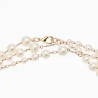 Бусы жемчужные d=3,4,5,6,8,10, цвет белый в золоте Бусы жемчужные d=3,4,5,6,8,10, цвет белый в золоте