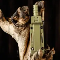 Нож-брелок &laquo;Аркелл&raquo;, 9 см, клинок 50 мм/1.5 мм, зеленый