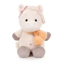 Мягкая игрушка «Лошадка Ами», с карамельным шарфом, 20 см
