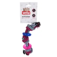 VETTA Игрушка для домашних животных, хлопок, ТПР, 22,5 см
