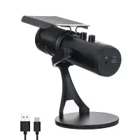 Микрофон игровой для стриминга RGB с подсветкой WM-U60 ISA