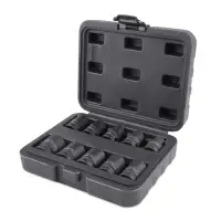 Набор головок торцевых ударных 1/2"DR (10 - 22 мм) (10 предметов) AVS NG12-10I