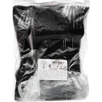 Вилка одноразовая 190мм, черная, ПС 50 шт/уп