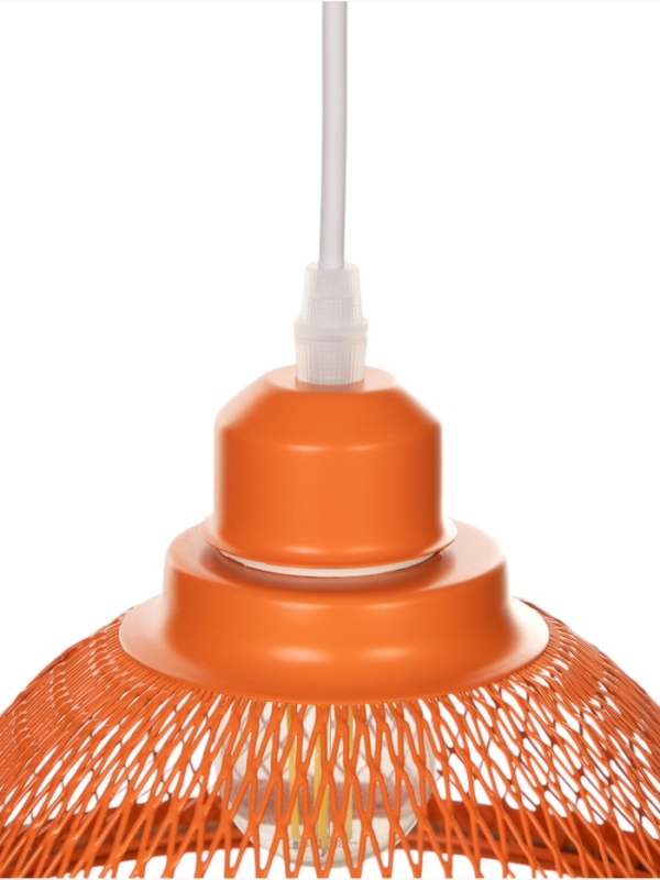 Светильник Robert 1х40Вт Е27 пр-1м неон оранжевый 24х24х14см Светильник Robert 1х40Вт Е27 пр-1м неон оранжевый 24х24х14см