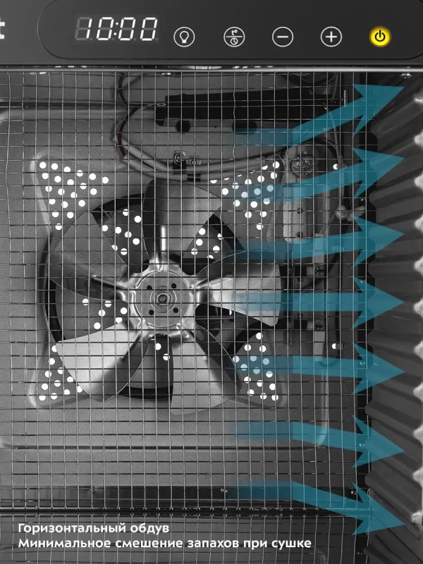 Сушилка для овощей и фруктов КТ-1954 - 800 Вт Сушилка для овощей и фруктов КТ-1954 - 800 Вт