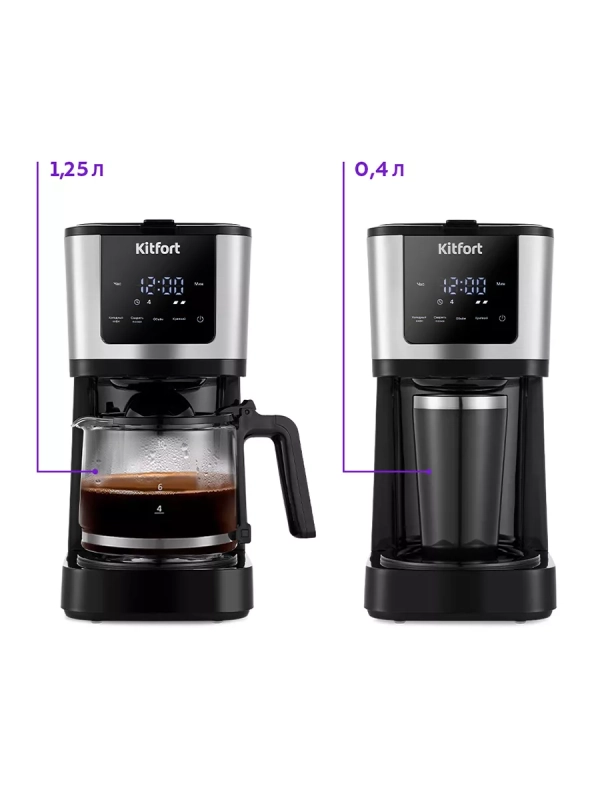 Кофеварка электрическая капельная КТ-7217 - 900 Вт Кофеварка электрическая капельная КТ-7217 - 900 Вт