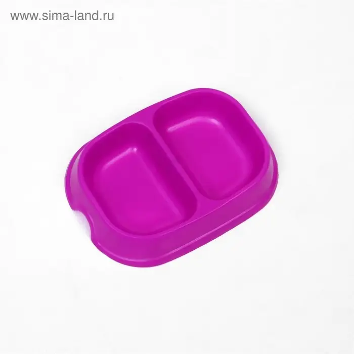 Миска 2 х 200 мл, пурпурная Миска 2 х 200 мл, пурпурная