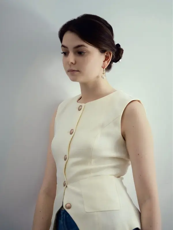 Серьги висячие &laquo;Жемчуг Грейс&raquo;, белые в золоте