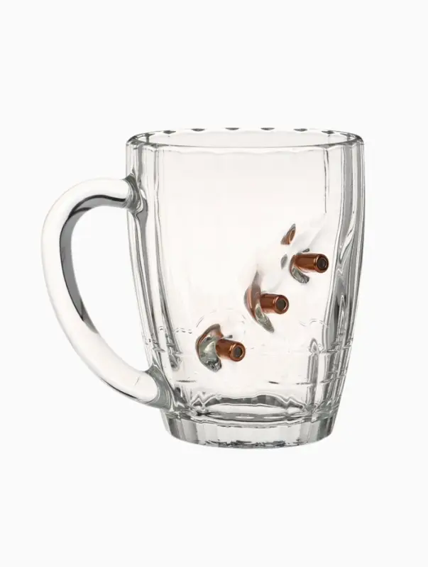 Кружка пивная с пулей &laquo;Непробиваемая&raquo;, 500 мл