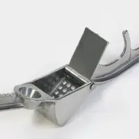 Пресс для чеснока, алюминиевый, 5.5&times;16&times;3 см