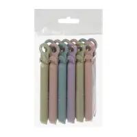 Набор зажимов для пакетов тм VETTA, пластик, 10см, 12шт