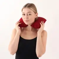 Подушка надувная для шеи, дорожная, 42&times;27 см, МИКС