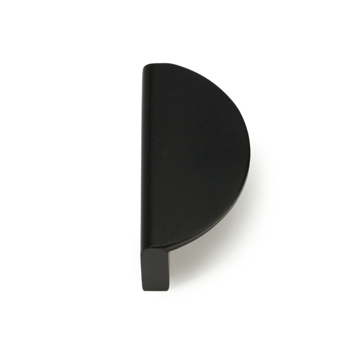 Ручка скоба CAPPIO H001BL полукруг, алюминий, L=50 мм, м/о 32 мм., цвет чёрный Ручка скоба CAPPIO H001BL полукруг, алюминий, L=50 мм, м/о 32 мм., цвет чёрный