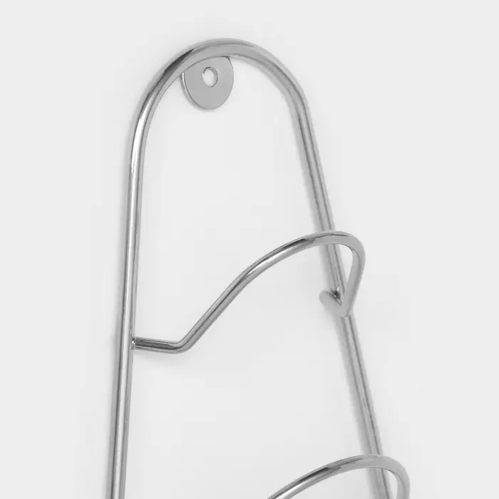 Подставка для крышек подвесная, 19.5&times;9&times;46 см, хром