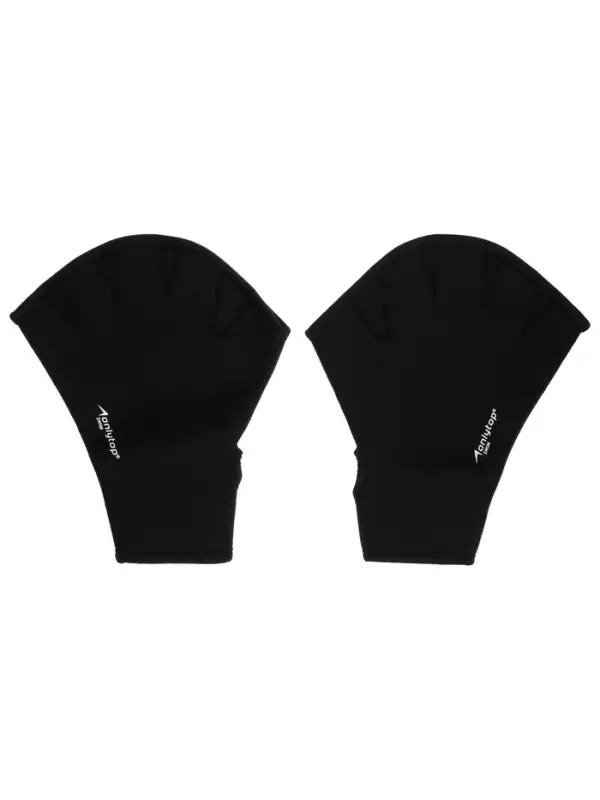 Перчатки для плавания ONLYTOP, неопрен, 2.5 мм, р. M, цвет чёрный