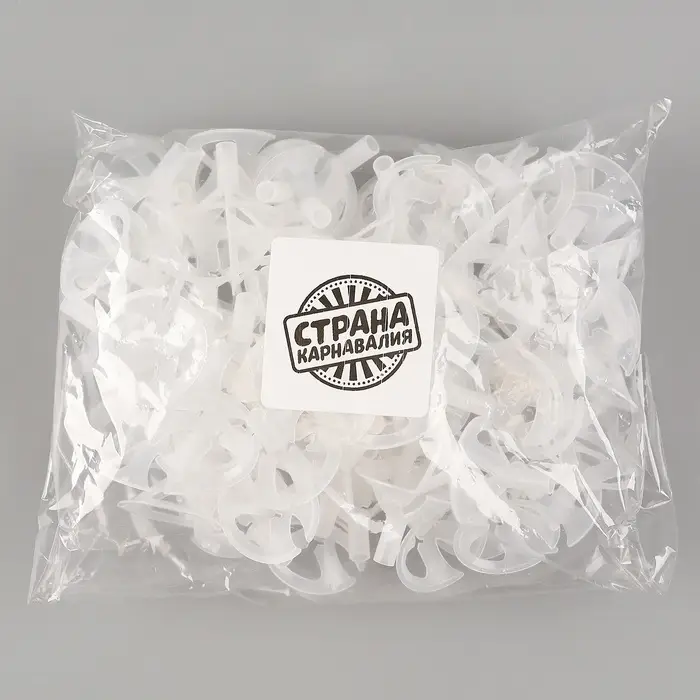 Держатель для шаров, d=5 мм, 100 шт., прозрачные