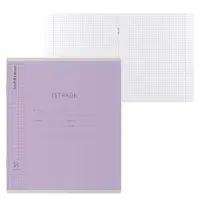 Тетрадь 18 листов в клетку, ErichKrause &laquo;Классика&raquo;, обложка мелованный картон, блок офсет 100% белизна, фиолетовая
