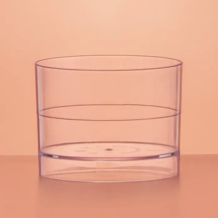 Форма пластиковая одноразовая для фуршета «Ноль», 60 мл, прозрачная