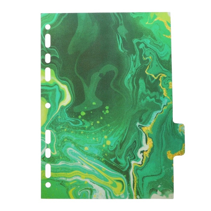 Разделитель листов A5 (175 x 210 мм) цветовой, 5 листов, Разделитель листов A5 (175 x 210 мм) цветовой, 5 листов, "deVENTE. Marandi. Sparkl" полипропилен 140 мкм, искрящаяся фактура, с рисунком, индивидуальная упаковка