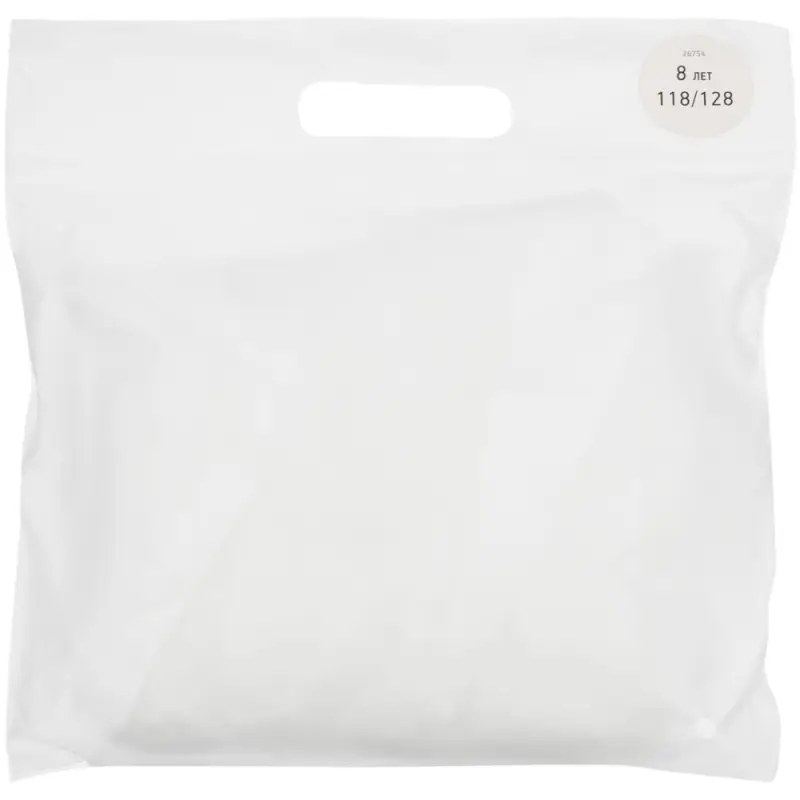 Дождевик детский RainDrop Kids, белый, 8 лет (рост 118-128)