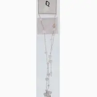 Кулон трансформер &laquo;Россыпь жемчуга&raquo;, бусины №6.8, L=50 см, белый в золоте