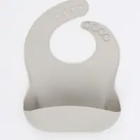 Набор детской посуды для кормления силиконовый с прорезывателем, 5 предм., M&B