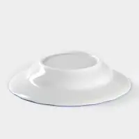 Тарелка глубокая Добрушский завод &laquo;Гуси&raquo;, 250 мл, d=20 см, фарфор, белая деколь МИКС