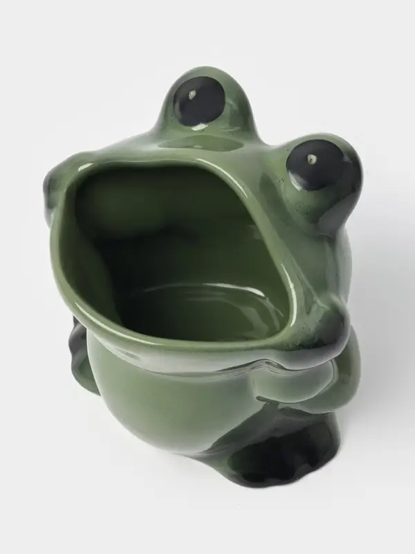 Стакан под зубную щётку &laquo;Лягушка&raquo;, фарфор