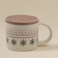 Кружка SL Home "Новый год" рис снежинки