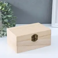 Шкатулка для росписи дерево &laquo;Прямоугольная&raquo;, 15&times;9.7&times;6.7 см