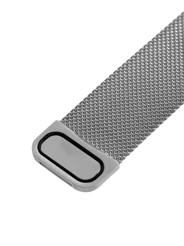 Ремешок для Apple Watch 38/40/41 мм, миланская петля, серебристый