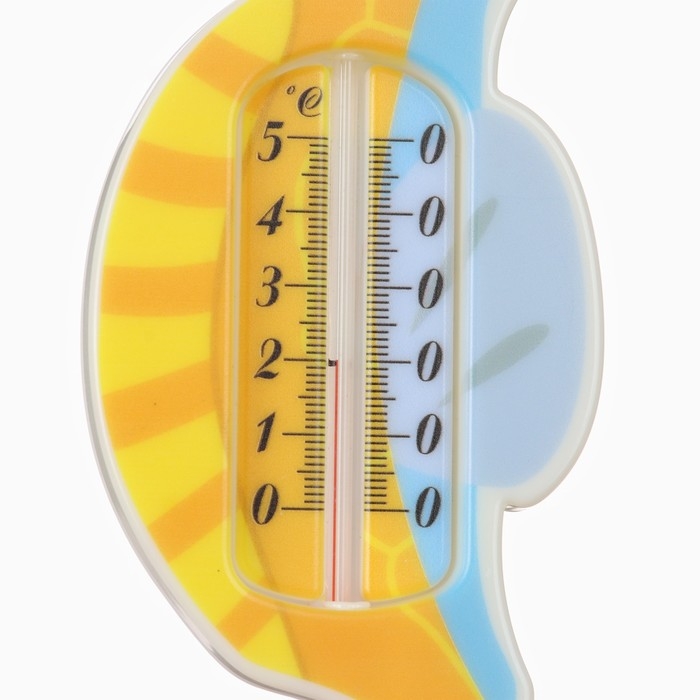 Термометр для ванной «Морской конек», цвет желтый Термометр для ванной «Морской конек», цвет желтый