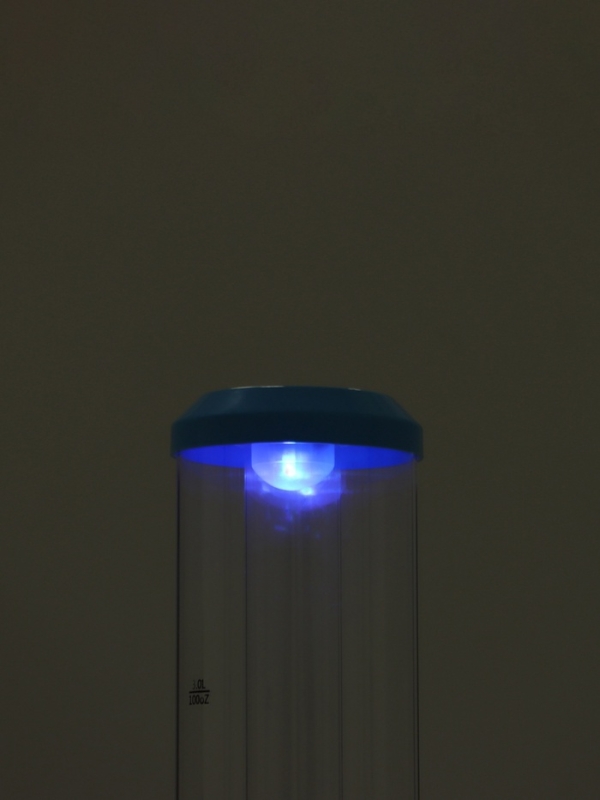 Башня пивная TowerRocket, 3 л, ёмкость для льда, подсветка, пластик, голубая Башня пивная TowerRocket, 3 л, ёмкость для льда, подсветка, пластик, голубая