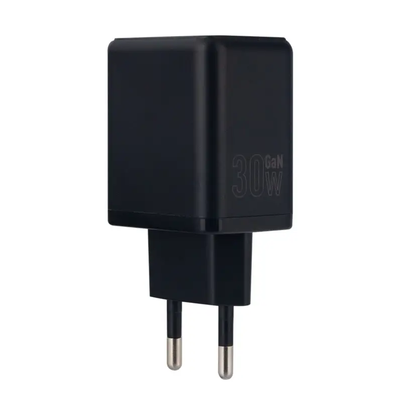 Переходник сетевого зарядного устройства на Type-C PD30W + USB QC3.0  C157A HOCO черный
