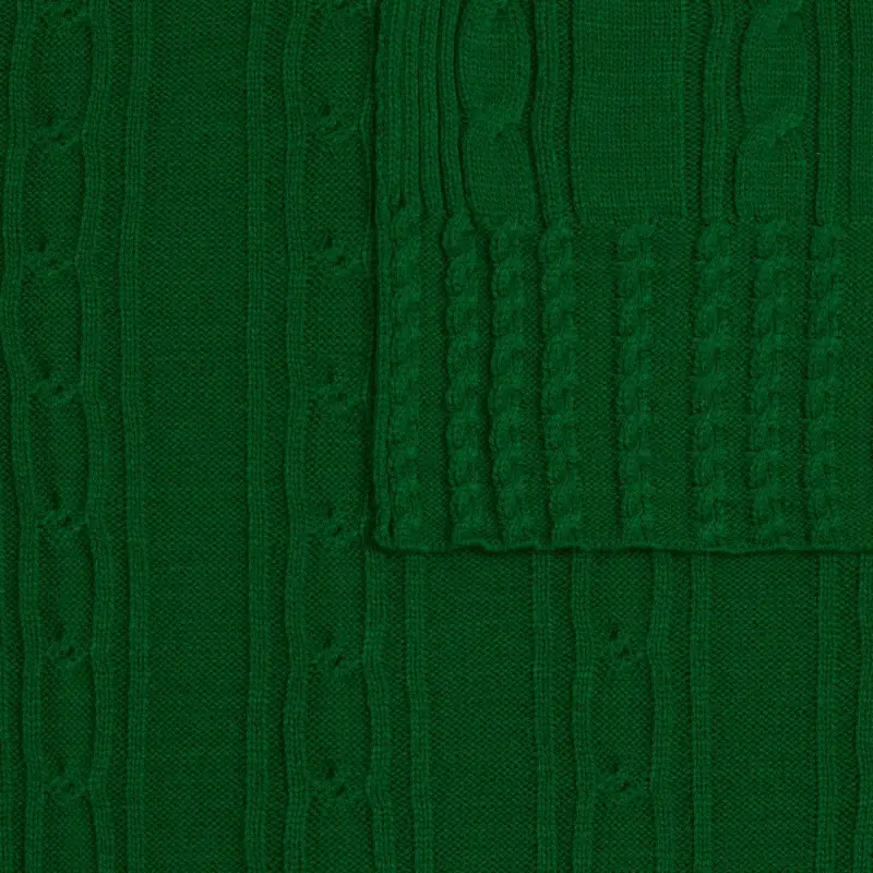 Плед Remitti, глубокий зеленый Плед Remitti, глубокий зеленый