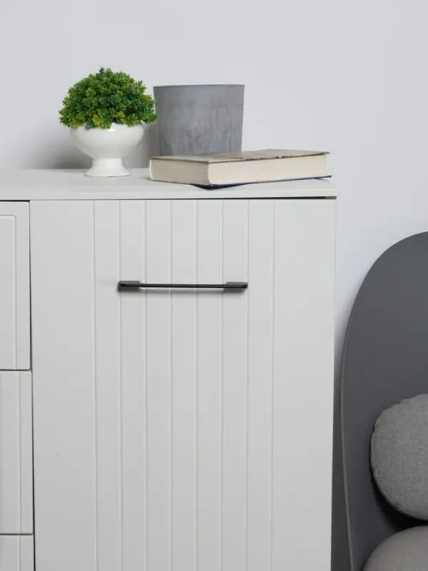 Ручка-скоба CAPPIO RSC023, алюминий, м/о 160 мм, цвет черный