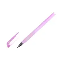 Ручка шариковая BrunoVisconti. EasyWrite. Zefir, синий стержень, узел 0.5 мм, резиновый упор, матовый корпус, МИКС