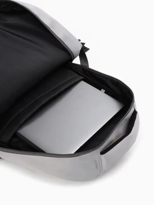 Рюкзак школьный, 2 отделения, 5 карманов, 33&times;17&times;47 см, серый