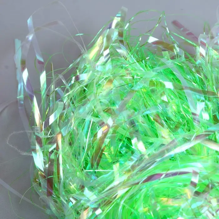 Набор для творчества и декора &laquo;Перья белые + наполнитель&raquo;, зеленый