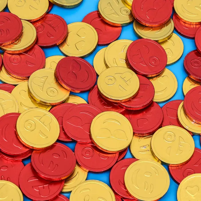 Монеты в банке «Смайлик», 6 г