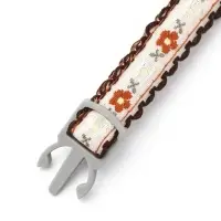 Ошейник для кошек &laquo;Пижон. По-полюшку&raquo;, 30&times;1 см, с бубенчиком, полиэстер, коричневый