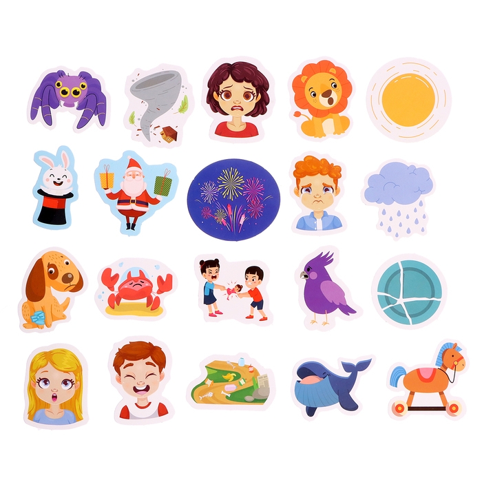 Развивающий набор «Кармашек эмоций» Развивающий набор «Кармашек эмоций»