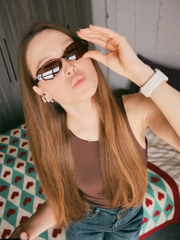 Очки солнцезащитные женские &laquo;OneSun. Леопардовый принт&raquo;, uv 380, дужка 13.6 см, ширина 14.3 см, линза 5.3&times;3 см