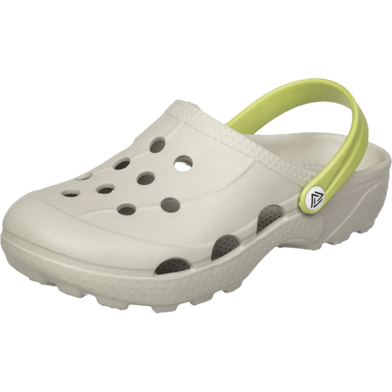 Сабо женские EVART Ола дымчато-серый/салатовый р.39